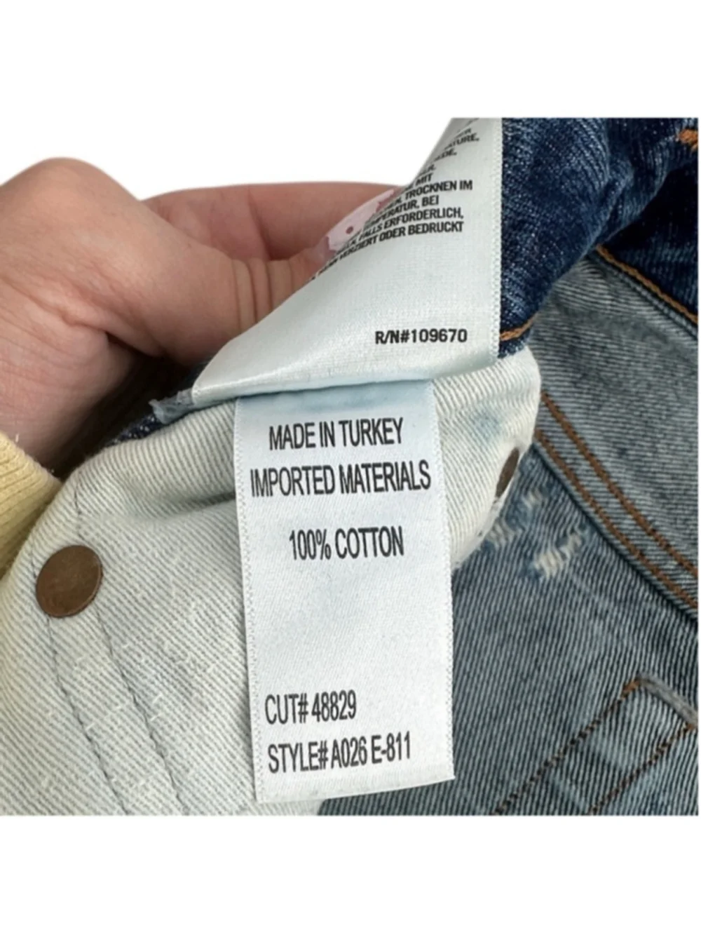 Agolde classic denim